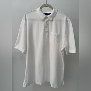 Polo Golf Ralph Lauren Vintage‎ Polo Shirt in White, Size XL